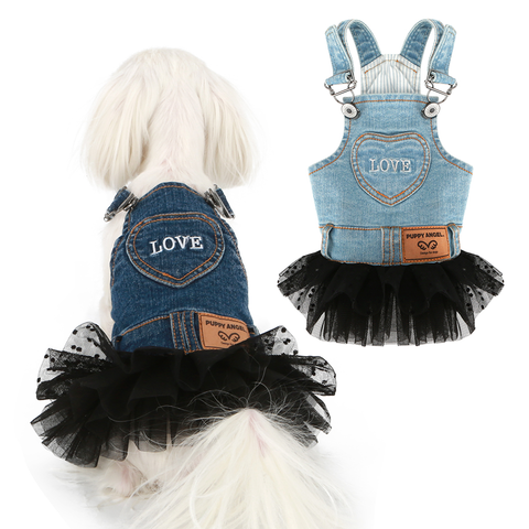 282 Сарафан джинсовый с фатином