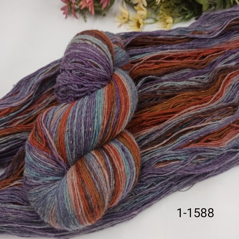 Дундага 6/1 шерсть секционного окрашивания 01-1588 420м/100гр