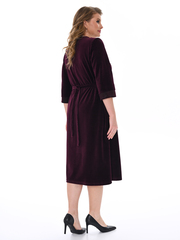 4067 Халат на пуговицах