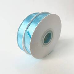 Лента Атласная (1,2см*22,85м) Голубой.