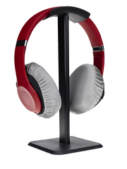 Многоразовые пылезащитные чехлы для наушников из ткани на резинке (9-10.5см)