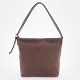 Сумка Саломея 485 эко-замша шоколад