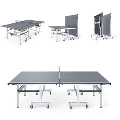 Профессиональный теннисный стол UNIX Line 25 мм MDF серый