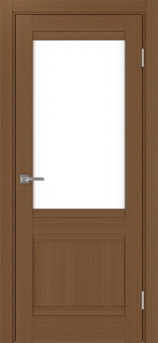 Турин_502U.21.30 ЭКО-шпон Орех NL-LACбелый/Щит МДФ