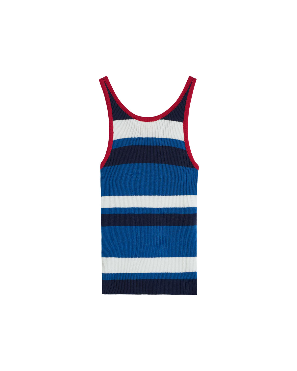 Трикотажный топ в полоску