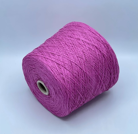 FBSILK, Seta bourette, 400м, 100%Буретный шелк, Ярко-розовый, 39460