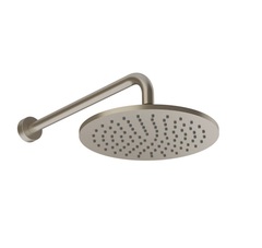 Gessi Origini 66148#149 Верхний душ 25см., с кронштейном, настенный ,защитой от известкового налета, цвет: Finox Brushed Nickel фото