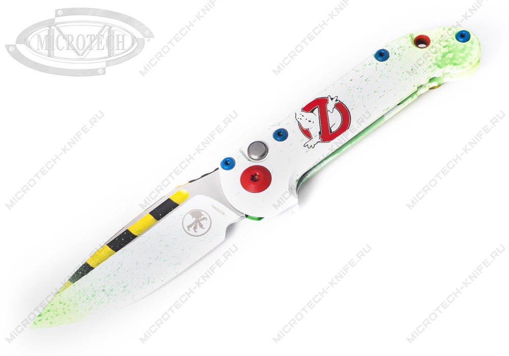 Нож Microtech LUDT 1135S-1GBS White Ghostbuster Limited