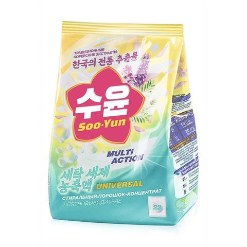 Soo-Yun Стиральный порошок-концентрат универсальный, 800гр