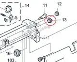 Шестерня Ricoh GEAR - 14Z / 14 зубьев AB011402