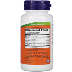 Now Foods, Грибы рейши, 270 мг, 100 растительных капсул