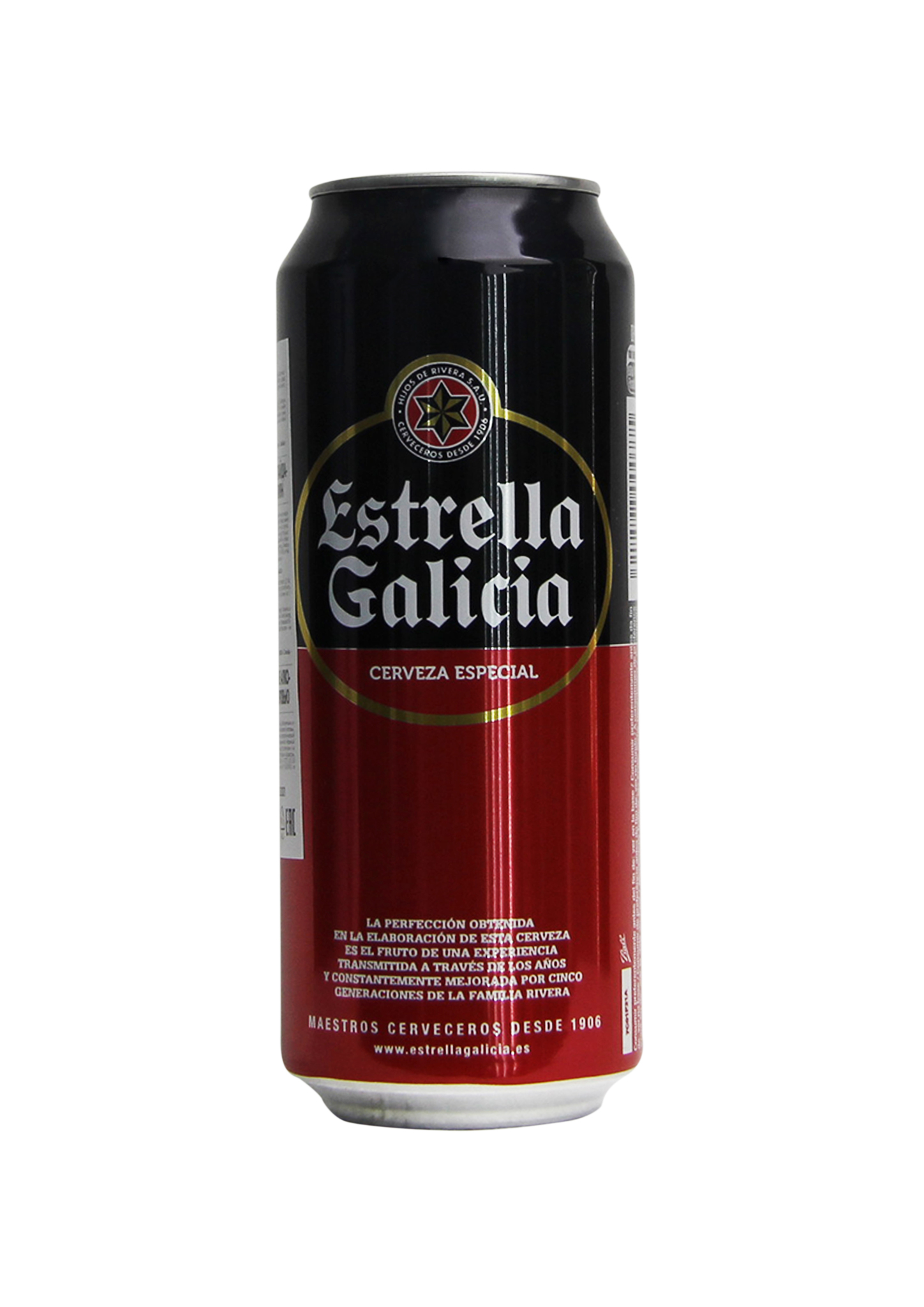 Пиво Estrella Galicia светлое фильтрованное 0.5 л.ж/б