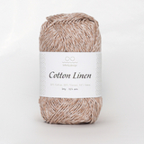 Пряжа Infinity Cotton Linen 3042 кофе с молоком