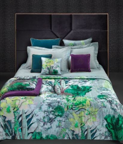 Постельное белье 2 спальное евро Roberto Cavalli Undersea yellow 003