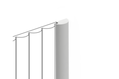 Финишный молдинг LF135B NP