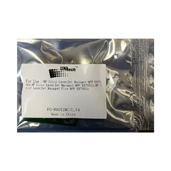 Чип для картриджа W9051MC голубой для HP Color LJ Managed MFP E87640/E87650/E87660 (52K, со шлейфом ) UNItech (Apex)