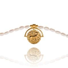 Чокер из Натурального Жемчуга: знаки Зодиака "Овен"