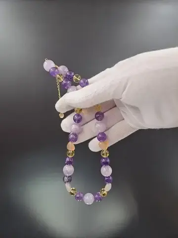 Чокер Аметист