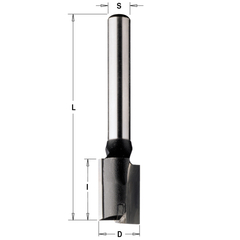 Пазовая фреза с врезным зубом Z2+1 S=8x50 D=10x40x90 RH 174.101.11