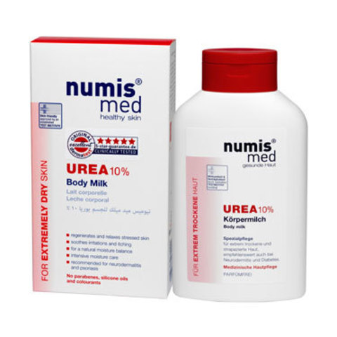 Молочко для тела с 10 % мочевиной Numis Med, 300 мл (срок годности до 08.2023)