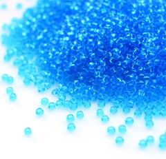 Бисер Тохо круглый 15/0 0003B голубой прозрачный/Toho round