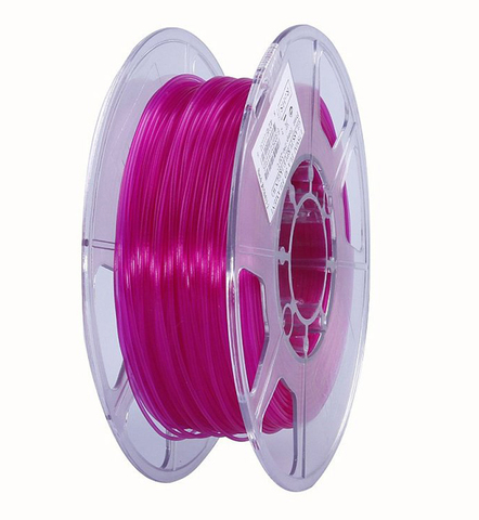 Катушка PLA-пластика ESUN 1.75 мм 1кг., прозрачно-пурпурная
