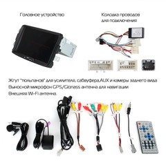 Магнитола для Renault/Lada/Nissan Android 10 4/64GB IPS DSP модель KD-8308PX5