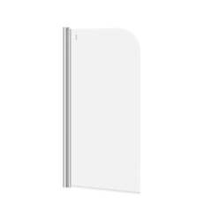 Шторка стеклянная для ванн CERSANIT EASY 140x70 одинарная прозрачная