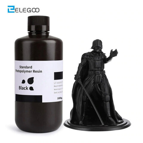 Фотополимер Elegoo Standart Resin черный 1л
