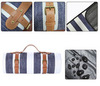 Картинка покрывало для пикника Skully WQ-blanket-wp white-blue stripes - 6