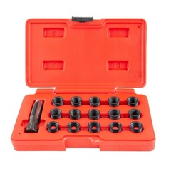 Thorvik SRTRK14125 Набор для восстановления резьбы свечного отверстия М14х1.25, 16 предметов 53205