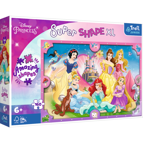 Puzzle The pink world of princesses
