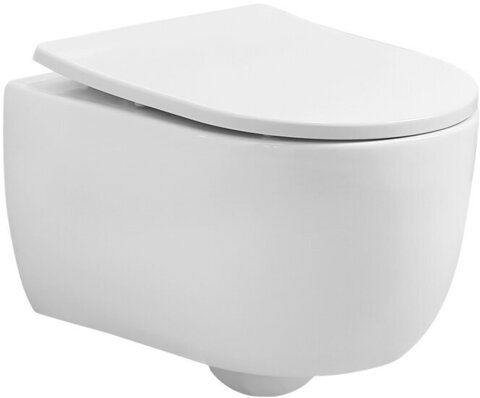 Art&Max Унитаз подвесной безободковый AM211CHR