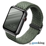 Uniq ASPEN Weavex Strap for Apple Watch 42|44|45mm Green