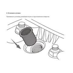 Thorvik SRTRK14125 Набор для восстановления резьбы свечного отверстия М14х1.25, 16 предметов 53205