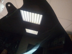 Ветровое стекло для Suzuki GSF600S / 1200S 01-05 г.в. / черное, прозрачное