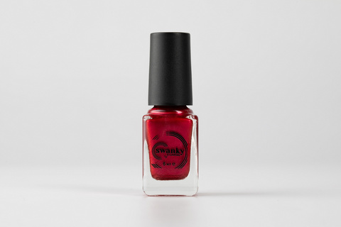 Swanky Stamping, Лак для стемпинга S87 - Magenta shimmer (6 мл)