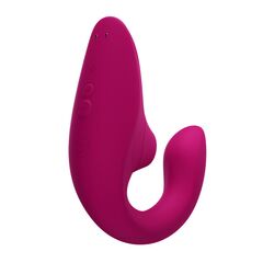Малиновый клиторальный стимулятор Womanizer Blend - 