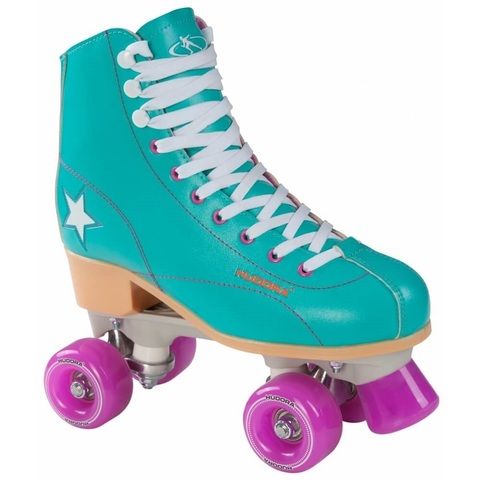 Ролики Hudora Rollschuh Roller Disco green 41