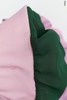 Неповторимая двусторонняя юбка розово-травяная