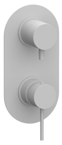 REMER X93BO Ссмеситель для ванны/душа на 3 потока скрытый монтаж (скрытая часть в комплекте) x style