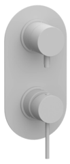 REMER X93BO Ссмеситель для ванны/душа на 3 потока скрытый монтаж (скрытая часть в комплекте) x style фото