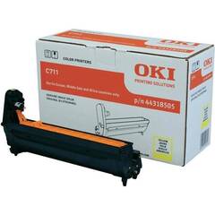 OKI EP-CART-Y-C710/C711/Pro711WT - Печатный картридж желтого цвета для принтера С710/С711/С711WT. Ресурс 20 000 страниц. (код 44318505)