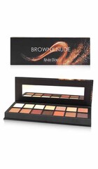 Alvin D`or AES-12 Тени для век BROWNY NUDE палетка 14оттенков  15г