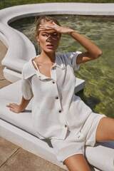 Комплект женский с шортами ARUELLE SARA SET | Шампань