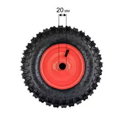Колесо снегоотбрасывателя DDE ST6562 в сборе 13