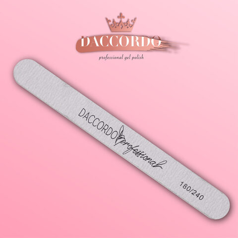 D'accordo professional тонкая пилка на деревянной основе 180/240