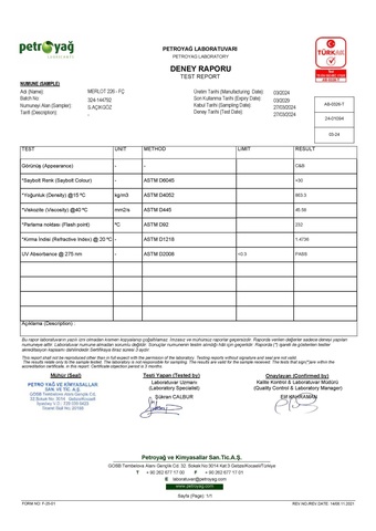 Вазелиновое масло Турция пищевая добавка Е905d бочка 203л.