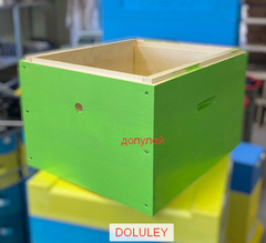 Корпус 10 рамочного улья (липа) крашеный