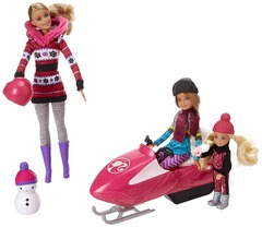 Барби Сестры на зимнем воздухе Barbie